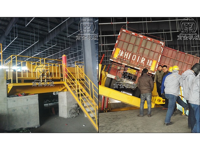 側(cè)翻卸車機(jī)-地上基礎(chǔ)型